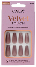 Load image into Gallery viewer, Cala Velvet Touch Press On Nails | Medium Length Cateye