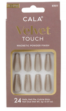Load image into Gallery viewer, Cala Velvet Touch Press On Nails | Medium Length Cateye