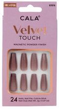 Load image into Gallery viewer, Cala Velvet Touch Press On Nails | Medium Length Cateye
